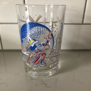Disney Epcot 25th Anniversary Glass